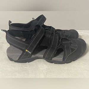 FitVille Diabetic Sandals Men 12W Casual  Adjustable Shoes Comfort Orthopedic